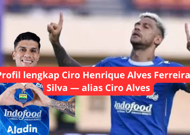 Profil lengkap Ciro Henrique Alves Ferreira E. Silva — alias Ciro Alves