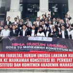Kunjungan Akademik Mahasiswa Hukum UNUSIA ke MK RI, Dalami Peran MK sebagai Penjaga Konstitusi