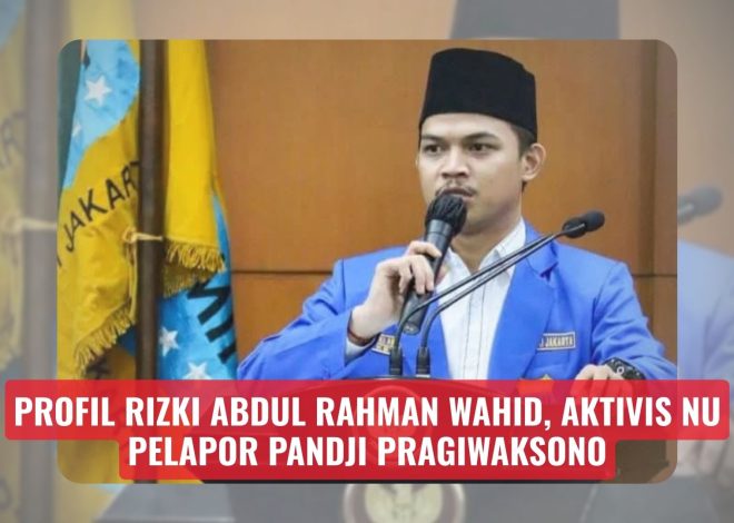 Profil Rizki Abdul Rahman Wahid, Aktivis NU Pelapor Pandji Pragiwaksono