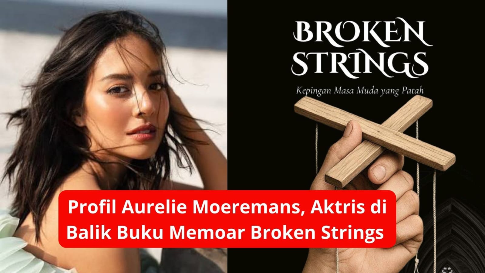 Profil Aurelie Moeremans, Aktris di Balik Buku Memoar Broken Strings