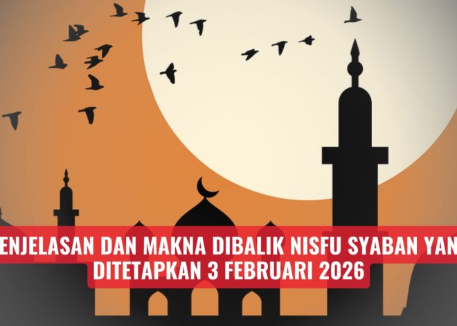 Penjelasan dan Makna dibalik Nisfu Syaban yang Ditetapkan 3 Februari 2026
