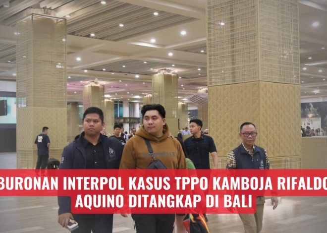 Buronan Interpol Kasus TPPO Kamboja Rifaldo Aquino Ditangkap Di Bali