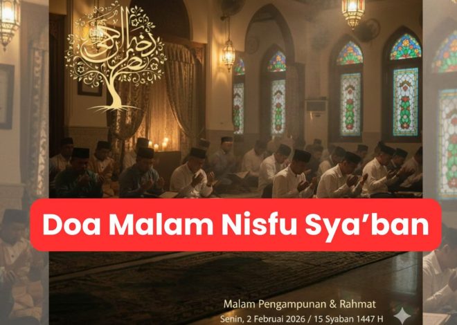 Doa Malam Nisfu Sya’ban