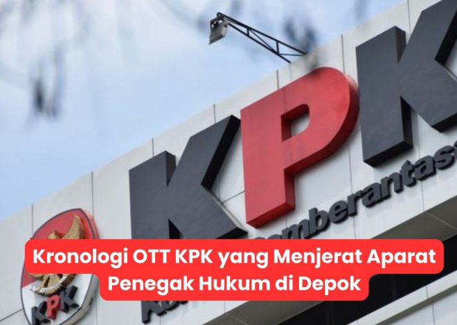Kronologi OTT KPK yang Menjerat Aparat Penegak Hukum di Depok