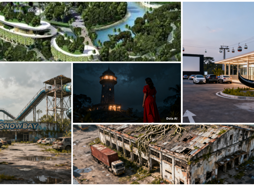 5 Tempat di Jakarta Yang Dulu Mempesona Kini Terbengkalai