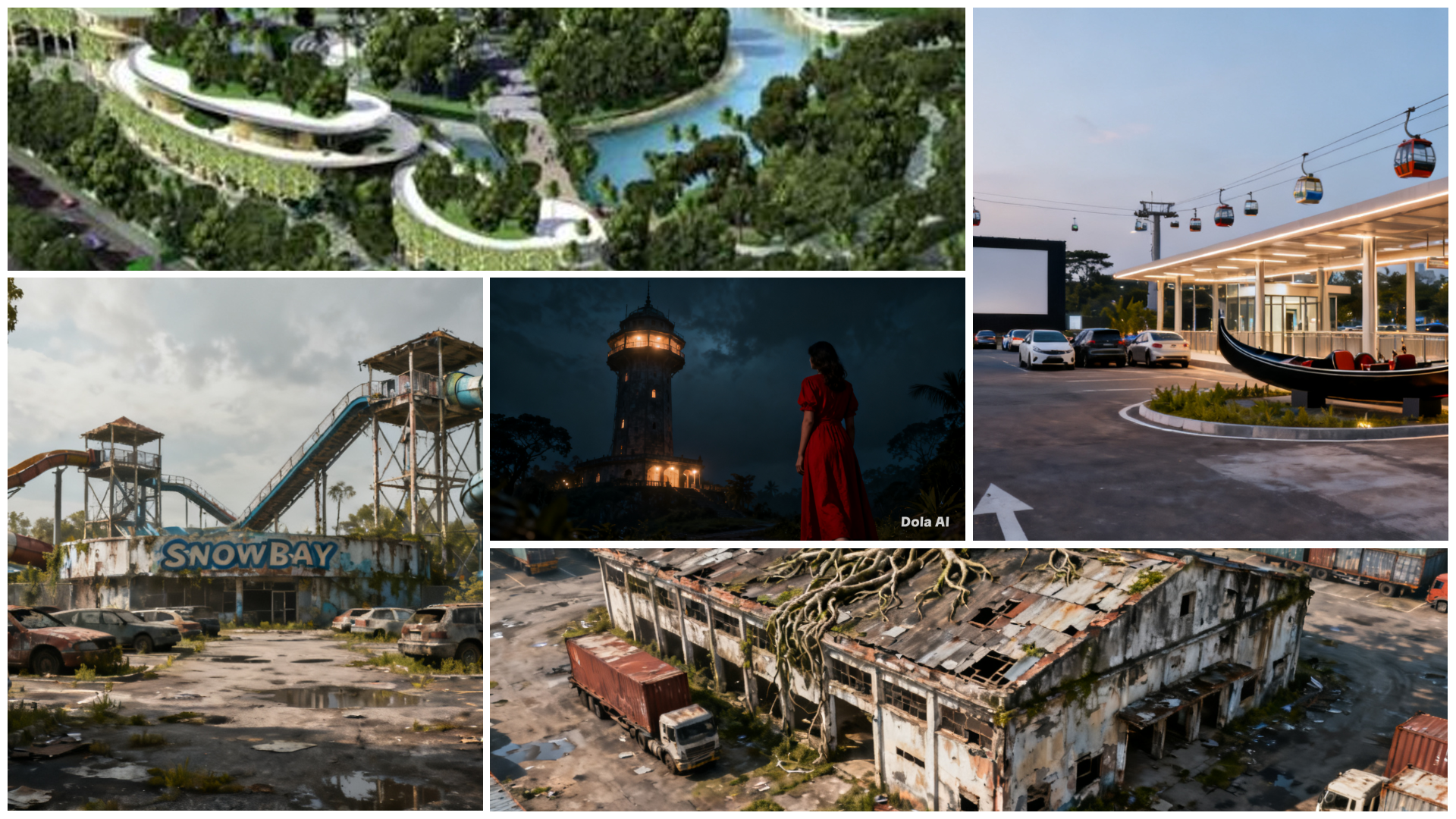 5 Tempat di Jakarta Yang Dulu Mempesona Kini Terbengkalai