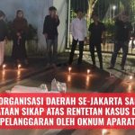 Aliansi Organisasi Daerah Se-Jakarta Sampaikan Pernyataan Sikap atas Rentetan Kasus Dugaan Pelanggaran oleh Oknum Aparat