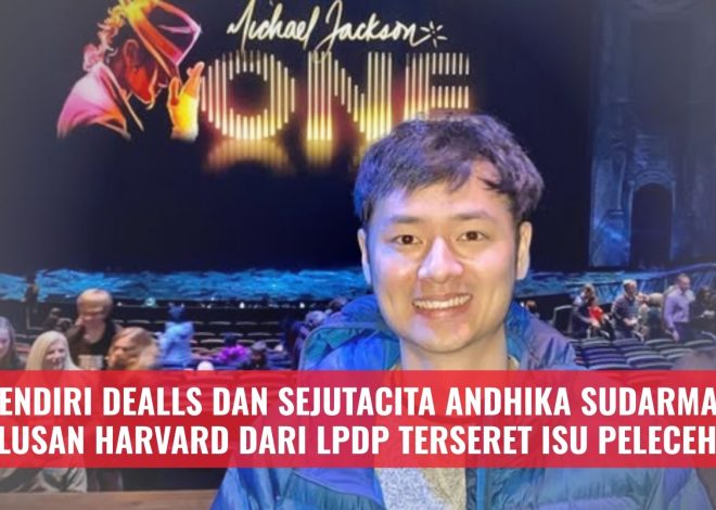 Pendiri Dealls dan Sejutacita Andhika Sudarman Lulusan Harvard dari LPDP Terseret IsuPelecehan
