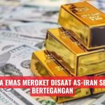 Harga Emas Naik Saat Ketegangan AS-Iran Meningkat