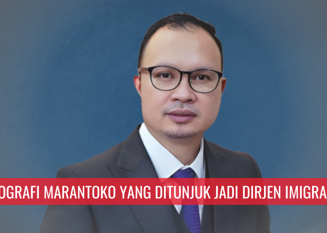 Biografi Marantoko yang Ditunjuk Jadi Dirjen Imigrasi