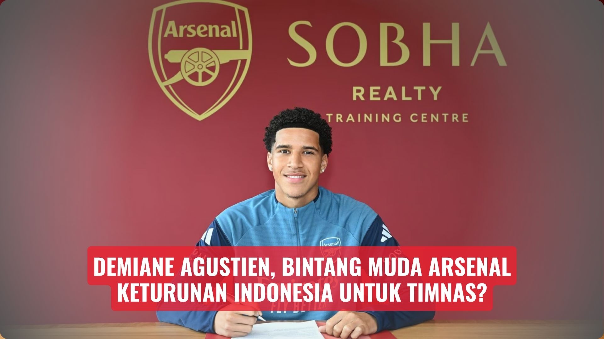 Demiane Agustien, Bintang Muda Arsenal Keturunan Indonesia untuk Timnas?
