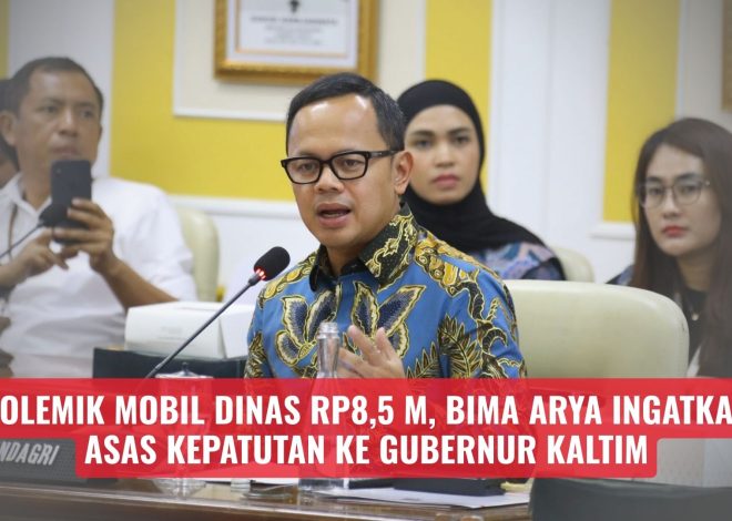 Polemik Mobil Dinas Rp8,5 M, Bima Arya Ingatkan Asas Kepatutan ke Gubernur Kaltim