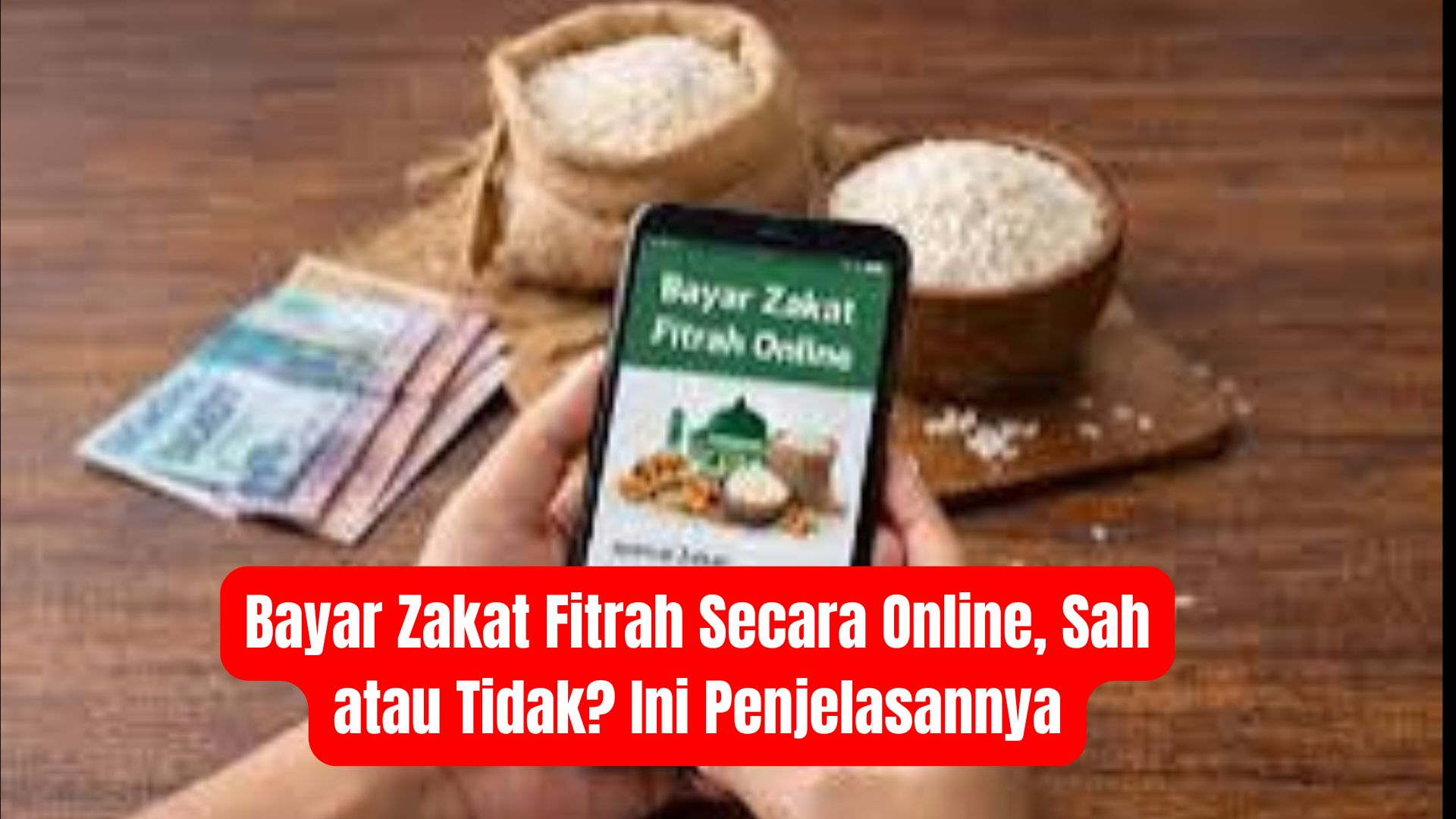 Bayar Zakat Fitrah Secara Online, Sah atau Tidak? Ini Penjelasannya