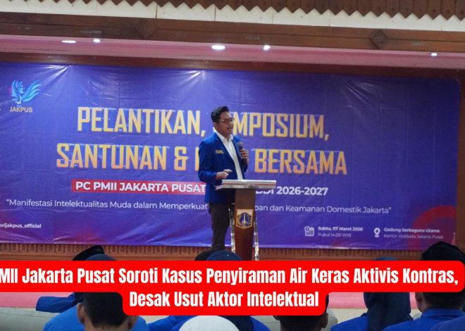 PMII Jakarta Pusat Soroti Kasus Penyiraman Air Keras Aktivis Kontras, Desak Usut Aktor Intelektual
