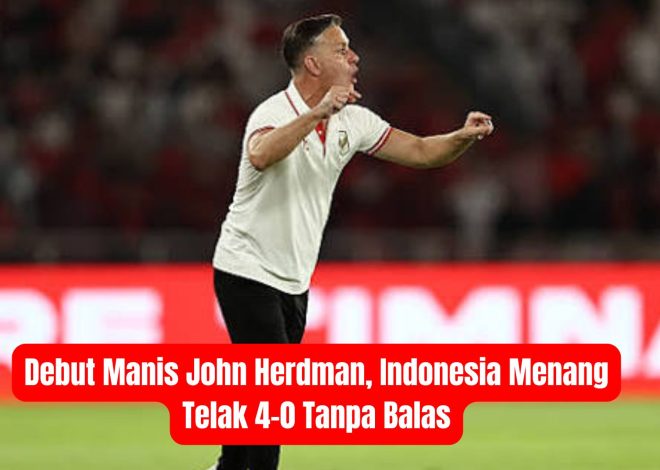 Debut Manis John Herdman, Indonesia Menang Telak 4-0 Tanpa Balas