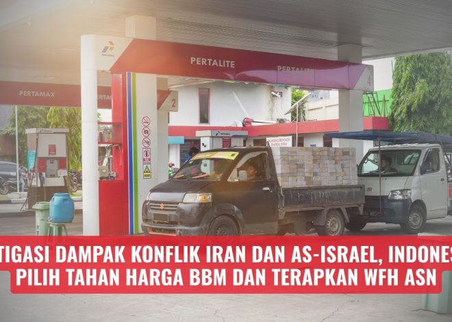 Mitigasi Dampak Konflik Iran dan AS-Israel, Indonesia Pilih Tahan Harga BBM dan Terapkan WFH ASN