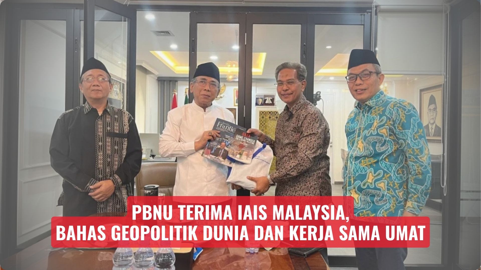 PBNU Terima IAIS Malaysia, Bahas Geopolitik Dunia dan Kerja Sama Umat