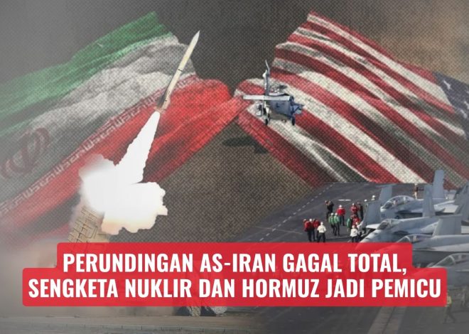 Perundingan AS-Iran Gagal Total, Sengketa Nuklir dan Hormuz Jadi Pemicu