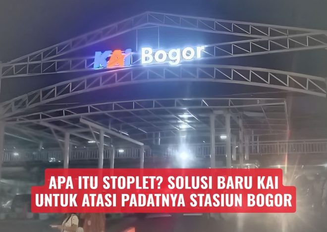 Apa Itu Stoplet? Solusi Baru KAI untuk Atasi Padatnya Stasiun Bogor