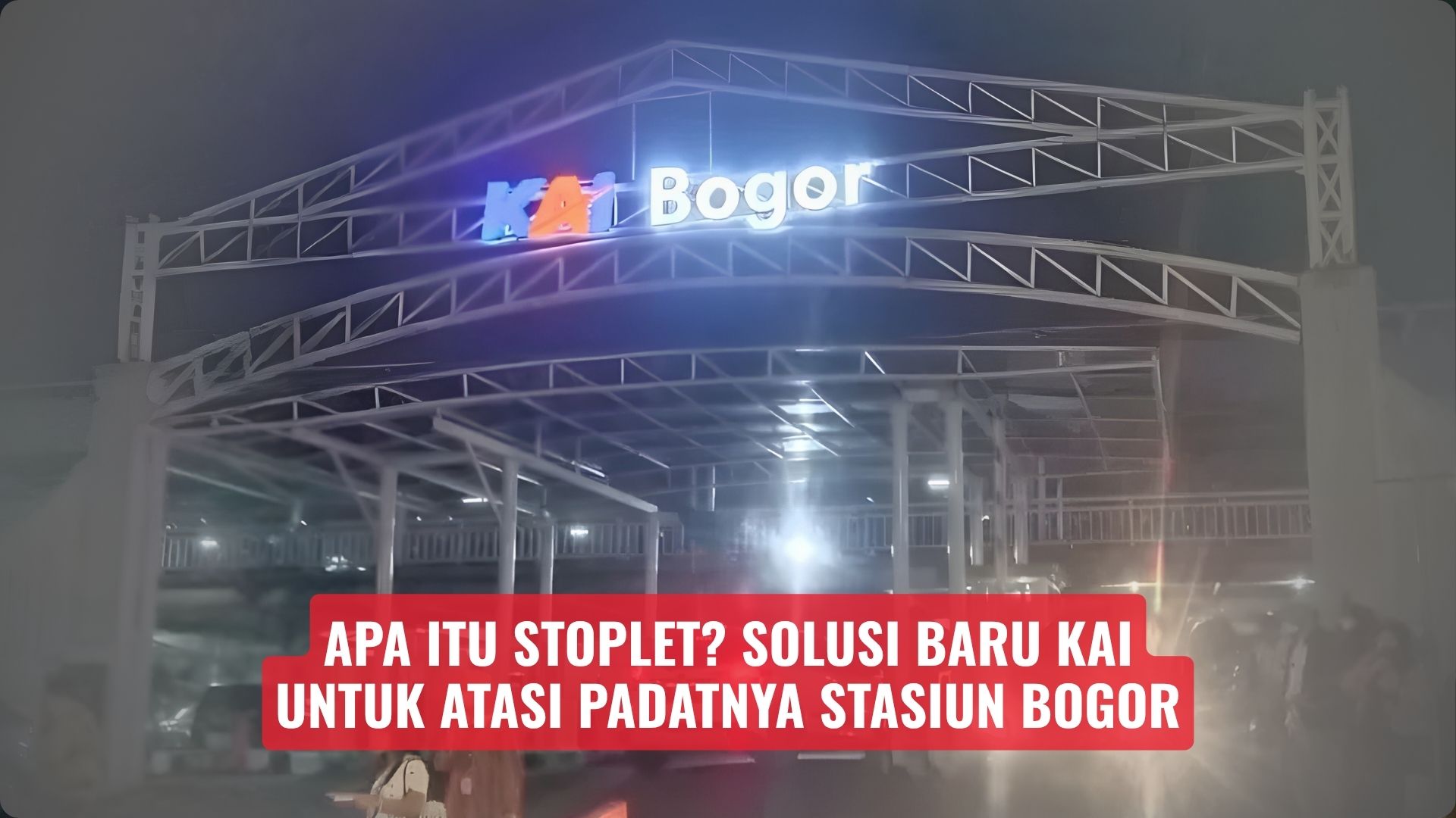Apa Itu Stoplet? Solusi Baru KAI untuk Atasi Padatnya Stasiun Bogor