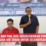KOMWAJA dan PAM Jaya Sosialisasikan Penghentian Penggunaan Air Tanah untuk Selamatkan Jakarta