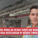 Poros Muda NU Desak Dirut KAI Mundur Usai Kecelakaan di Bekasi Timur