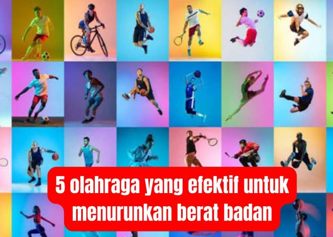 5 olahraga yang efektif untuk menurunkan berat badan