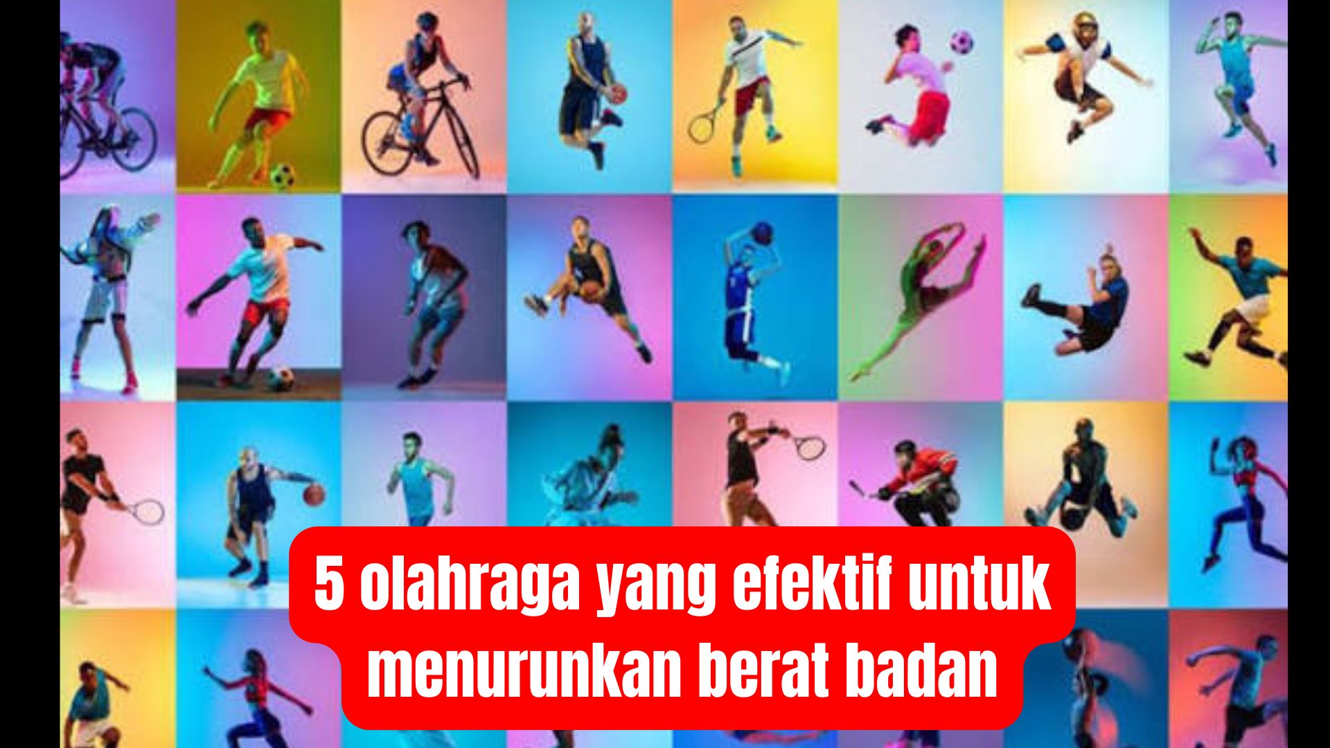 5 olahraga yang efektif untuk menurunkan berat badan