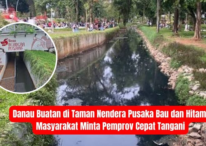 Danau Buatan di Taman Nendera Pusaka Bau dan Hitam, Masyarakat Minta Pemprov Cepat Tangani
