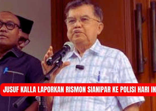 Jusuf Kalla Laporkan Rismon Sianipar ke Polisi Hari Ini
