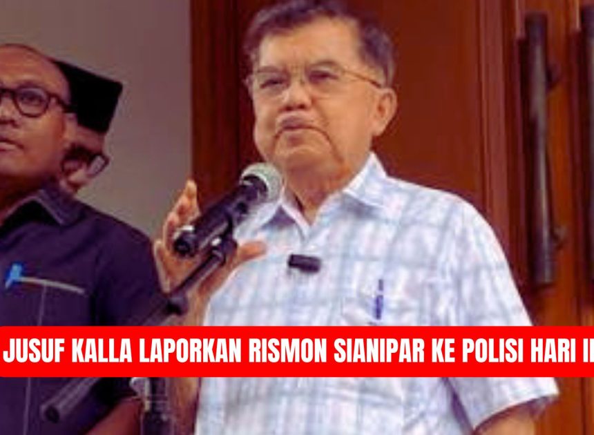 Jusuf Kalla Laporkan Rismon Sianipar ke Polisi Hari Ini