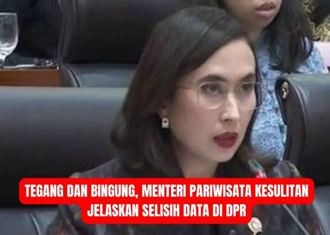 Tegang dan Bingung, Menteri Pariwisata Kesulitan Jelaskan Selisih Data di DPR