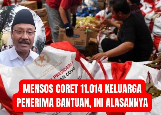 Mensos Coret 11.014 Keluarga Penerima Bantuan, Ini Alasannya