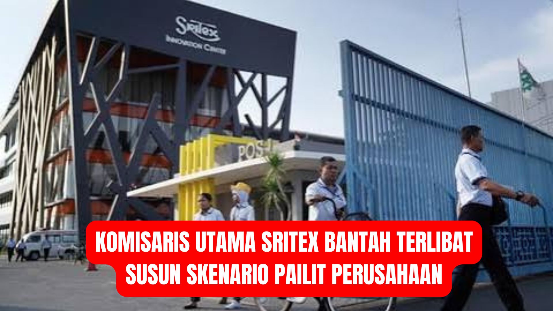 Komisaris Utama Sritex Bantah Terlibat Susun Skenario Pailit Perusahaan
