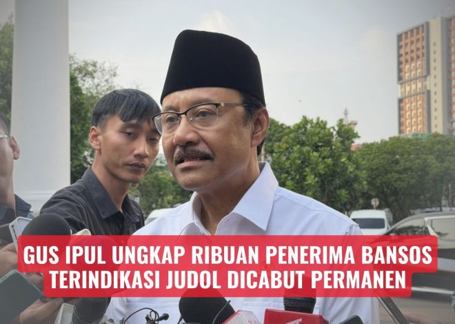 Gus Ipul Ungkap Ribuan Penerima Bansos Terindikasi Judol Dicabut Permanen
