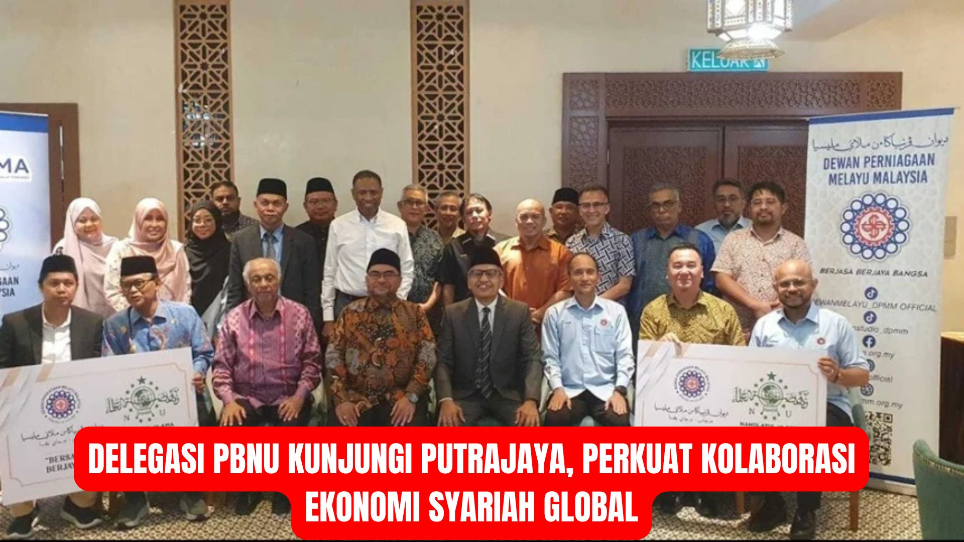 Delegasi PBNU Kunjungi Putrajaya, Perkuat Kolaborasi Ekonomi Syariah Global