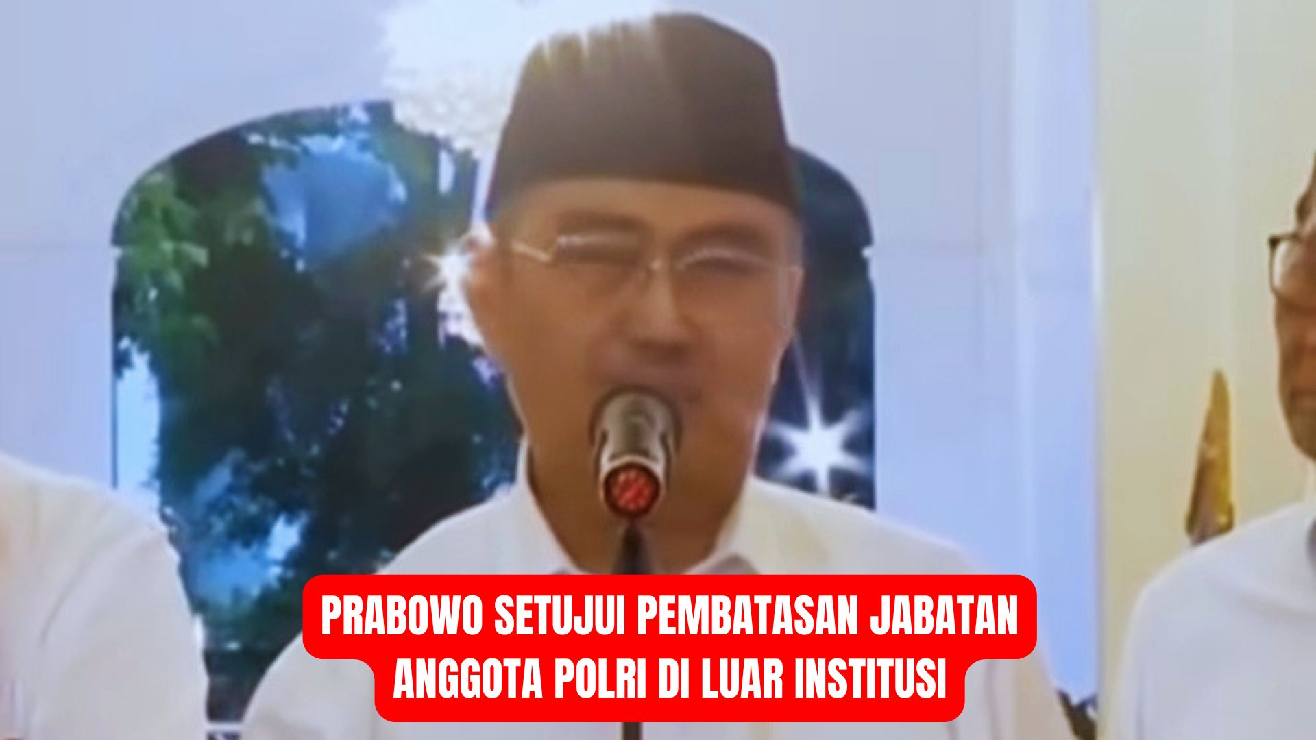 Prabowo Setujui Pembatasan Jabatan Anggota Polri di Luar Institusi