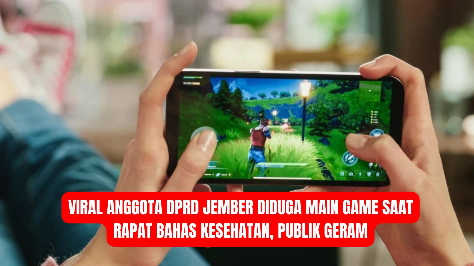 Viral Anggota DPRD Jember Diduga Main Game Saat Rapat Bahas Kesehatan, Publik Geram