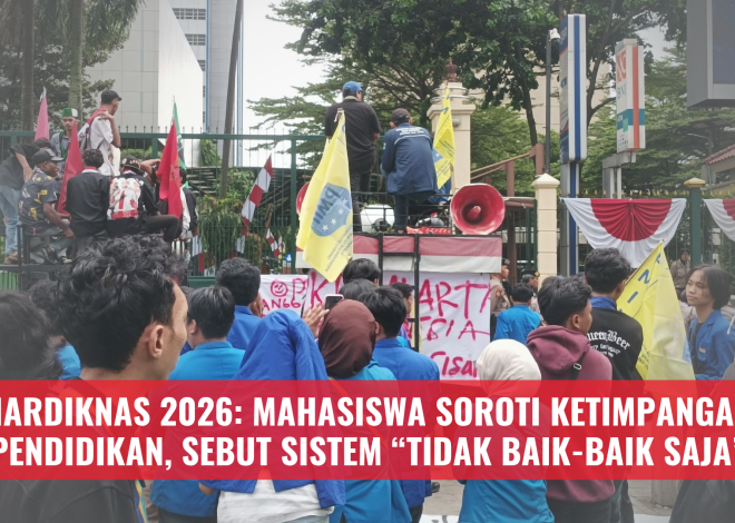 Hardiknas 2026: Mahasiswa Soroti Ketimpangan Pendidikan, Sebut Sistem “Tidak Baik-Baik Saja”