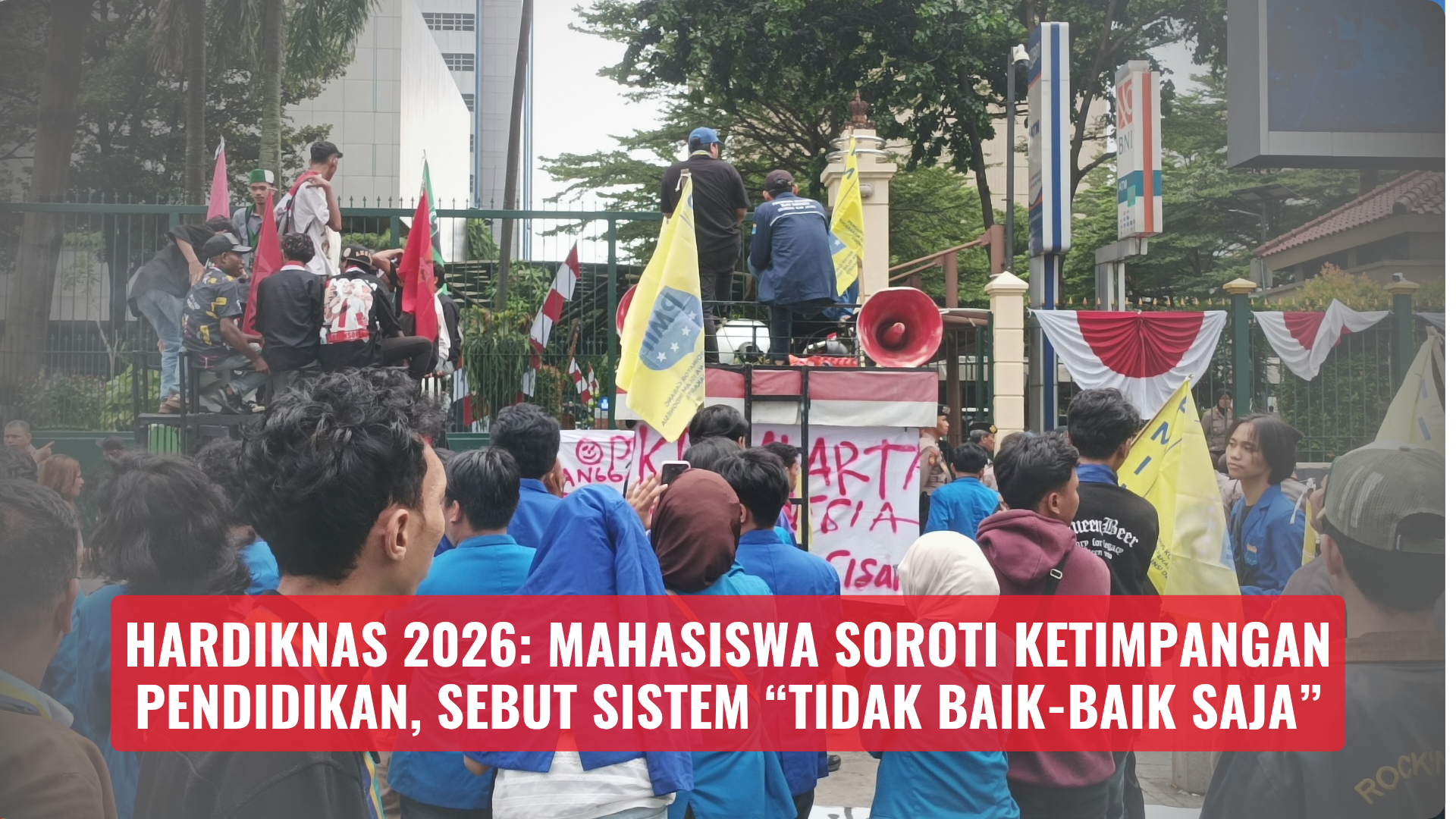 Hardiknas 2026: Mahasiswa Soroti Ketimpangan Pendidikan, Sebut Sistem “Tidak Baik-Baik Saja”