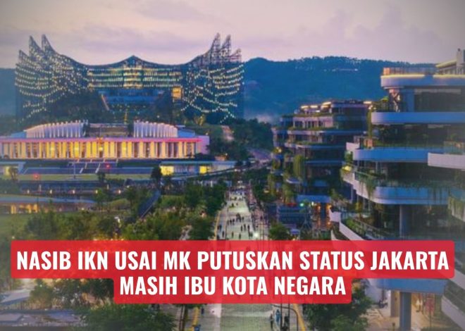 Nasib IKN Usai MK Putuskan Jakarta Masih Ibu Kota Negara