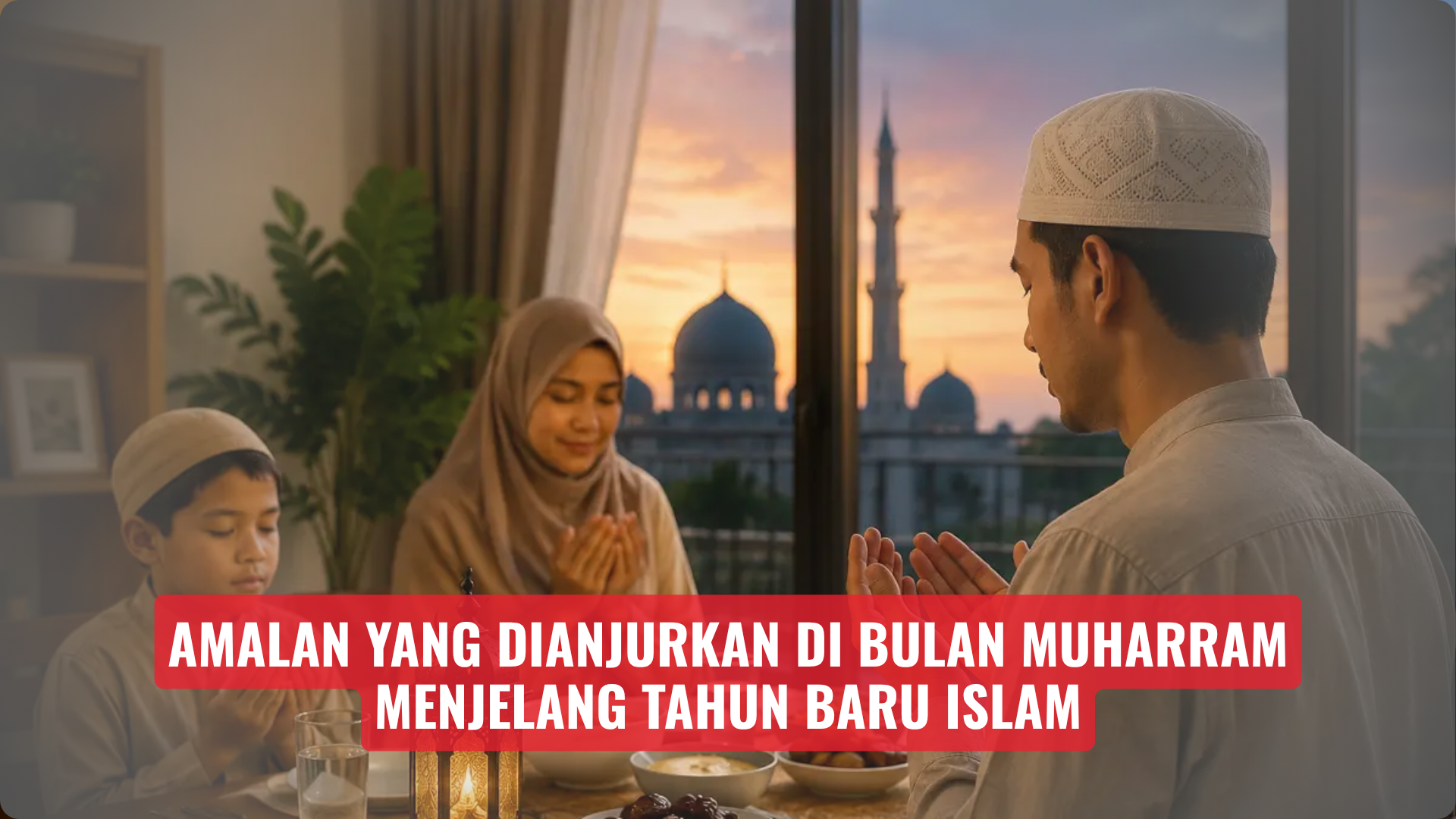 Amalan yang Dianjurkan di Bulan Muharram Menjelang Tahun Baru Islam