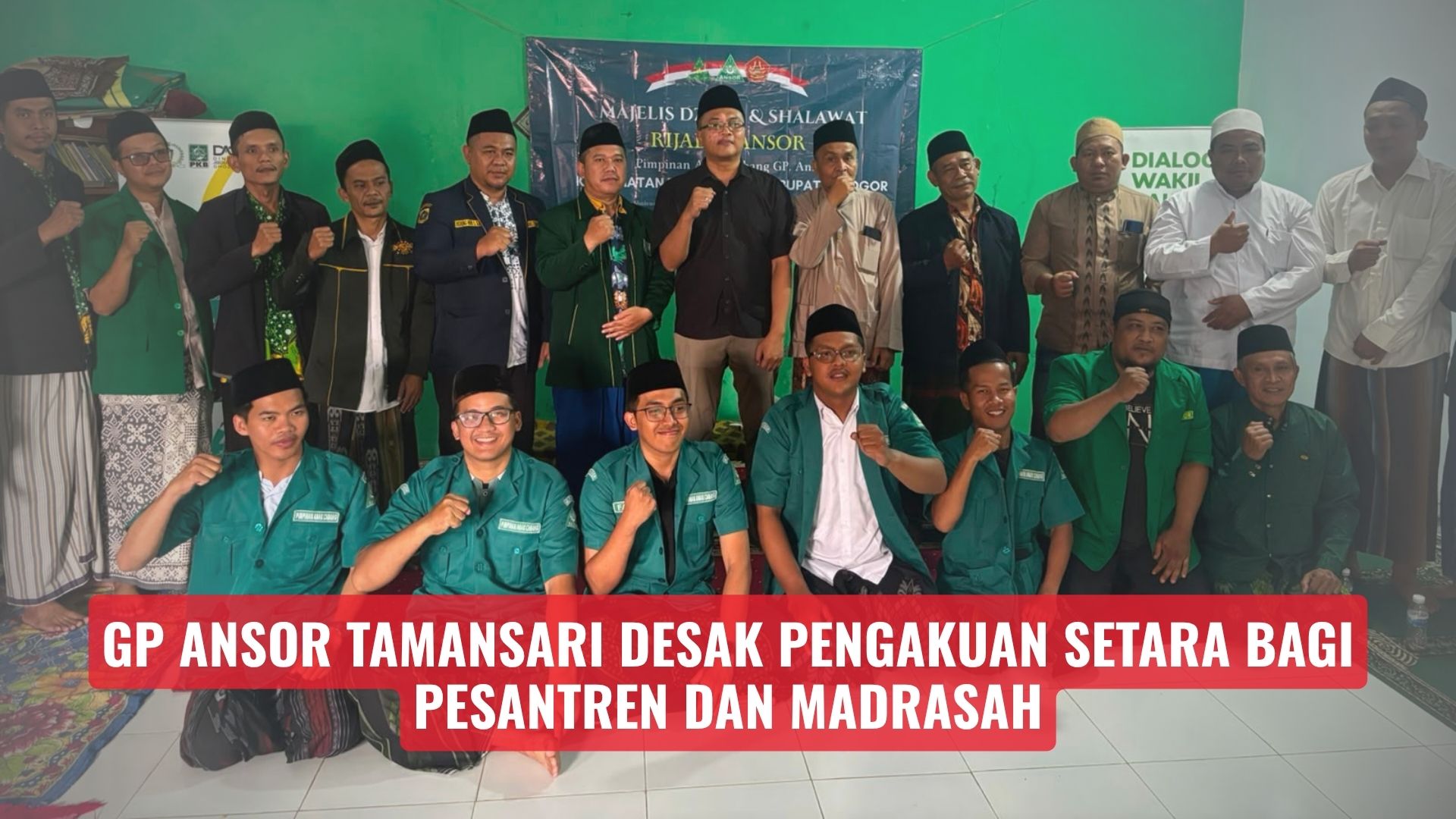 GP Ansor Tamansari Desak Pengakuan Setara bagi Pesantren dan Madrasah