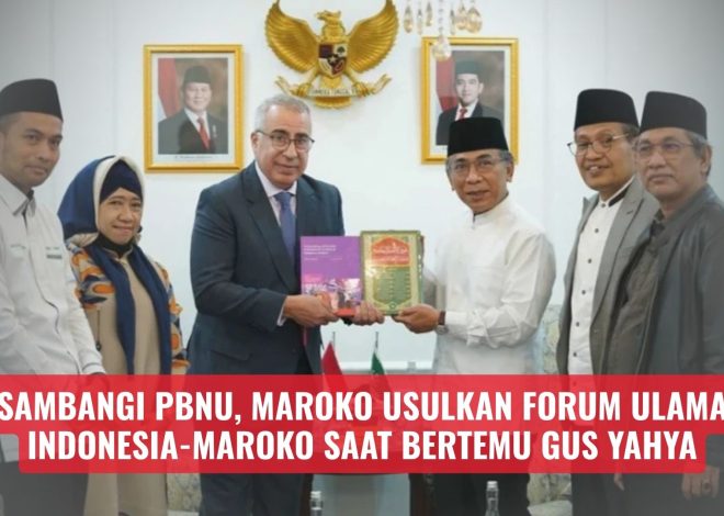 Sambangi PBNU, Maroko Usulkan Forum Ulama Indonesia-Maroko Saat Bertemu Gus Yahya