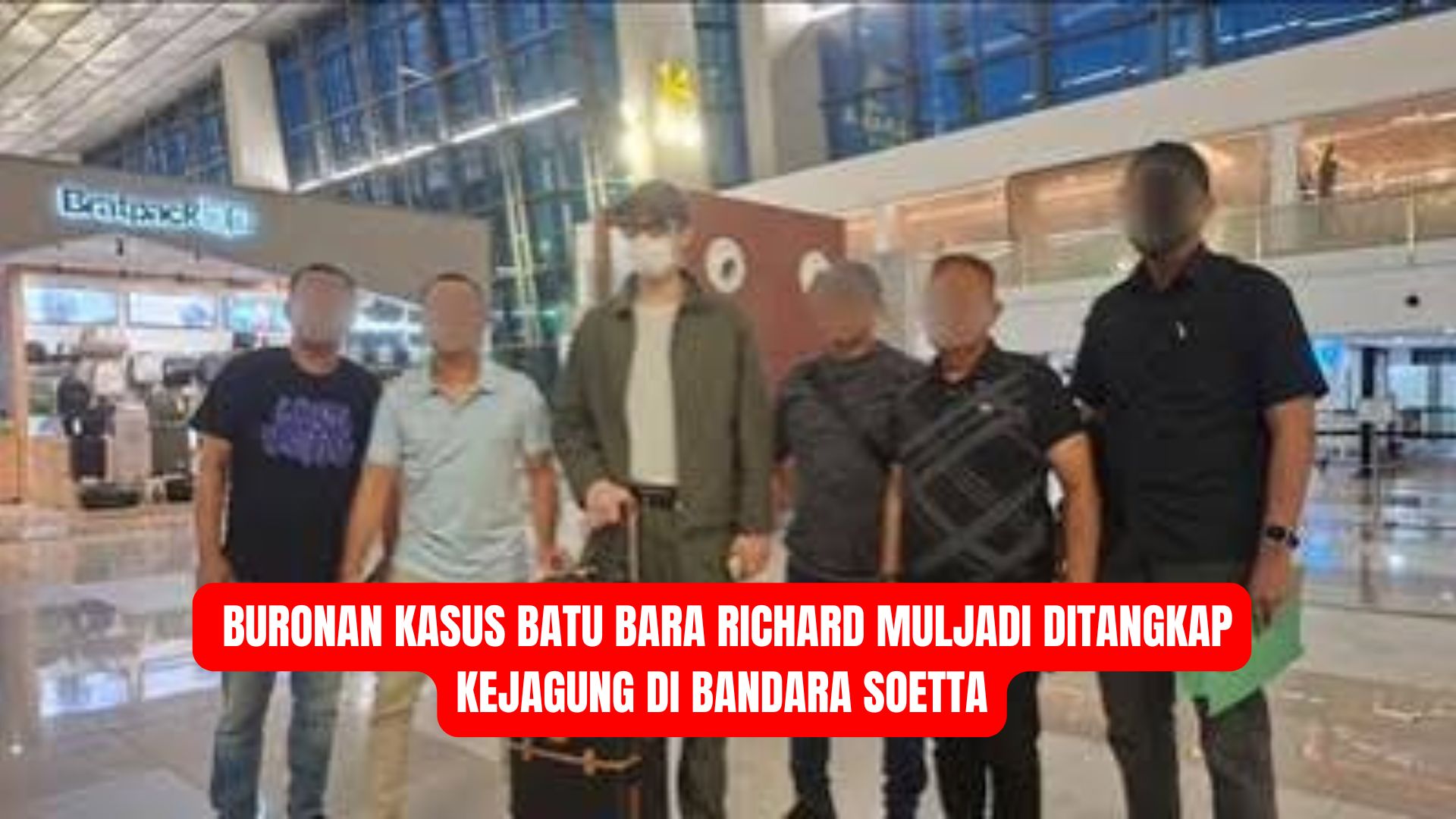 Buronan Kasus Batu Bara Richard Muljadi Ditangkap Kejagung di Bandara Soetta