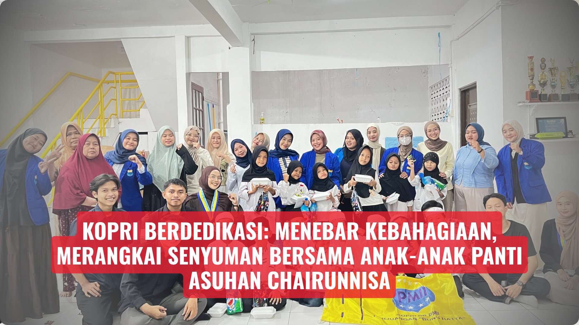 KOPRI Berdedikasi: Menebar Kebahagiaan, Merangkai Senyuman Bersama Anak-Anak Panti Asuhan Chairunnisa