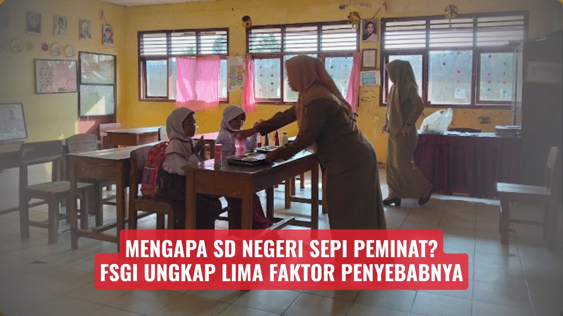 Mengapa SD Negeri Sepi Peminat? FSGI Ungkap Lima Faktor Penyebabnya