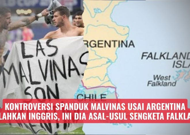 Kontroversi Spanduk Malvinas Usai Argentina Kalahkan Inggris, Ini Dia Asal-usul Sengketa Falkland
