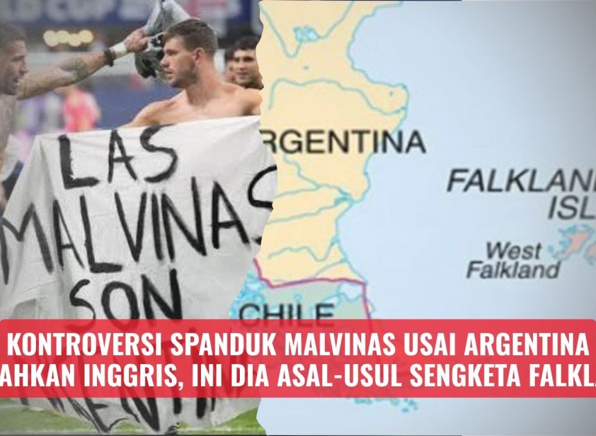 Kontroversi Spanduk Malvinas Usai Argentina Kalahkan Inggris, Ini Dia Asal-usul Sengketa Falkland