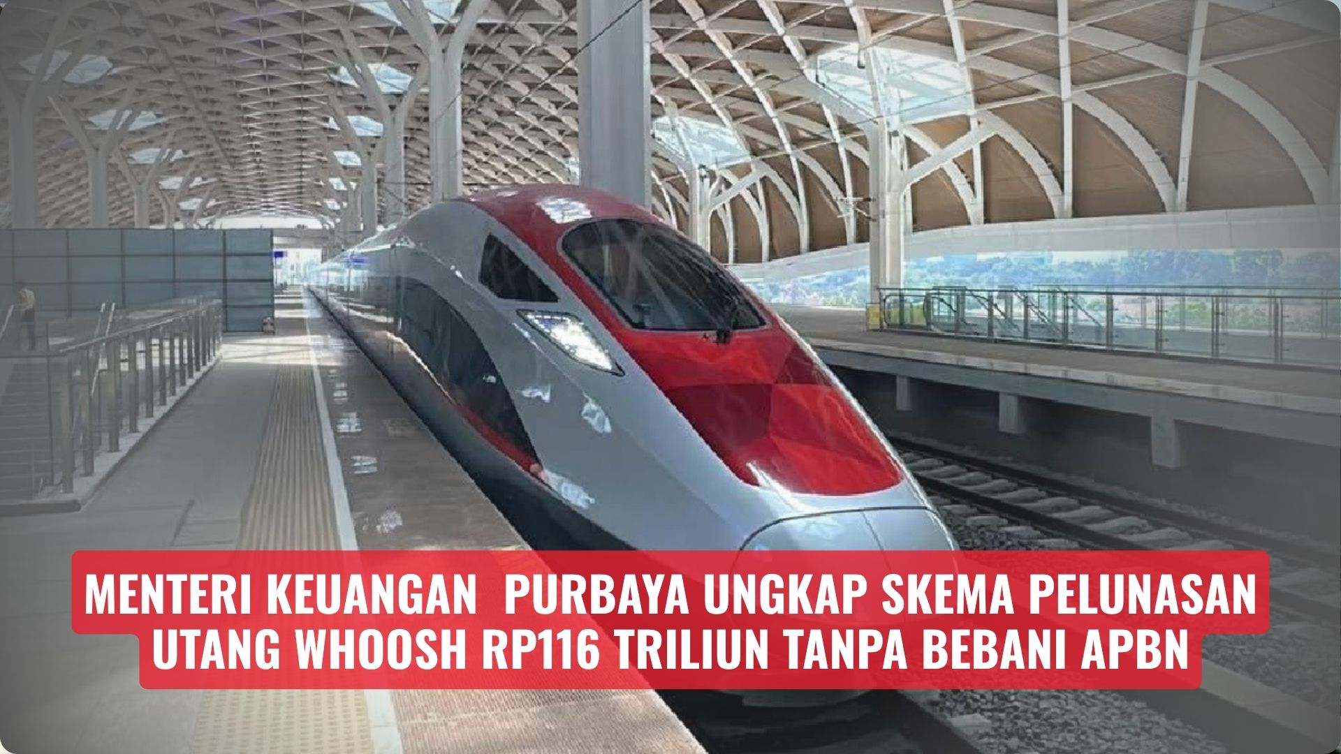 Menteri Keuangan Purbaya Ungkap Skema Pelunasan Utang Whoosh Rp116 Triliun Tanpa Bebani APBN